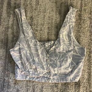 Madewell Women’s Cropped Vest EUC size 6